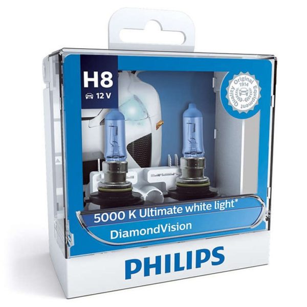 Philips H8 Diamond 5000K