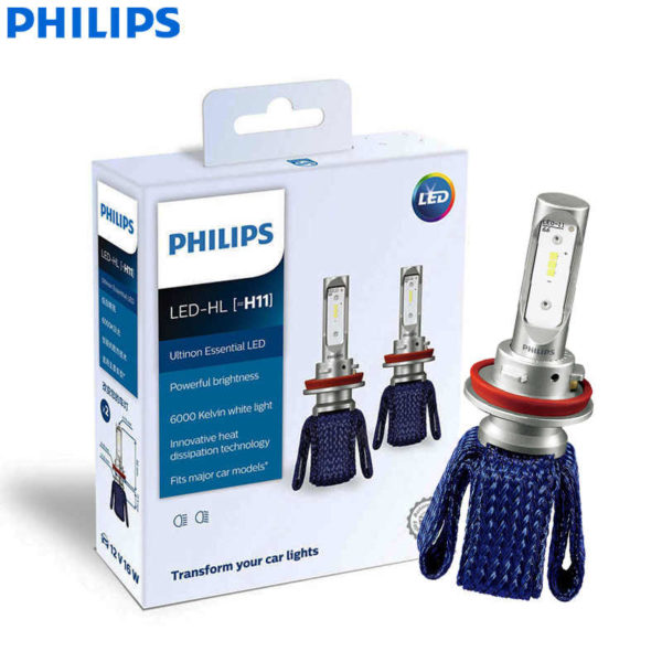 LED H11 Philips Ultinon Essential