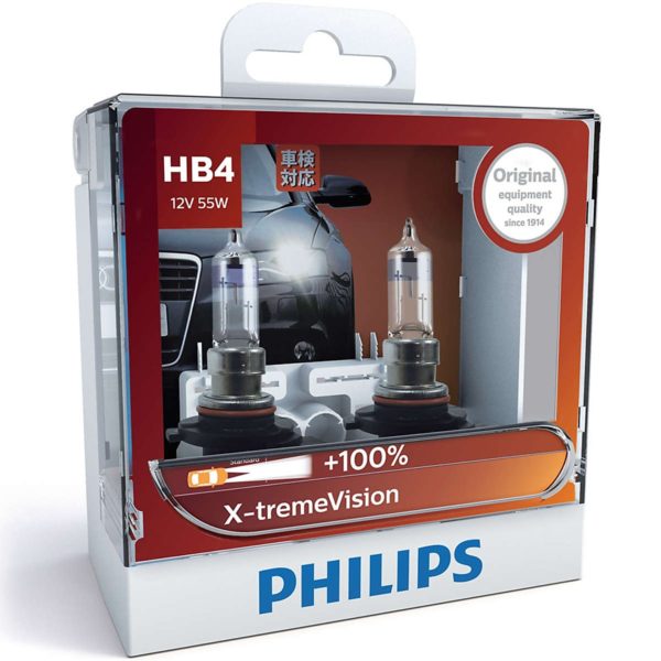 Philips Hb4 X-Treme Vision + 100%