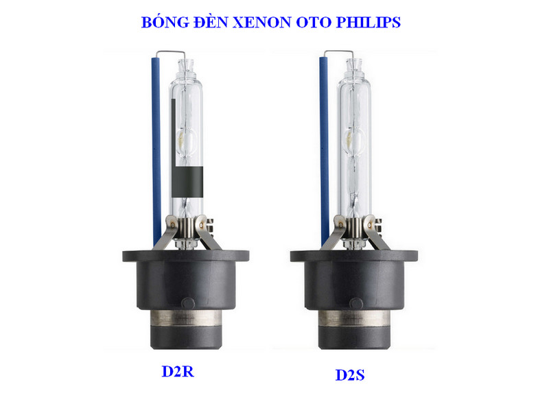 SO SÁNH BÓNG ĐÈN XENON OTO PHILIPS D2R VÀ D2S